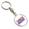 Silver Plated Keyring QBMO-33D