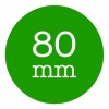 Custom Paper Stickers 80mm Round