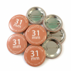 31mm (1 1/4 Inch) Custom Button Pin Badges