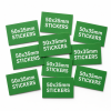 Custom Paper Stickers 50x35mm