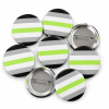 Agender Pride Button Pin Badge