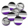 Asexual Button Pin Badge