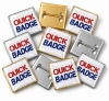 Brooch Pin Badge - 24x26mm