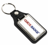 Leather Style Keyring - Insert 40x25mm