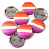 Lesbian Button Pin Badge