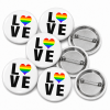Love Button Pin Badge