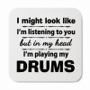 Musician Personalised Coaster
