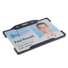Open Faced Rigid ID Card Holder - Landscape