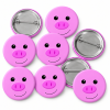 Pig Button Pin Badge