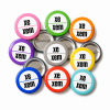 Pronoun - xe xem Button Pin Badge